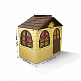 Детский игровой домик Doloni коричневый, фото 5