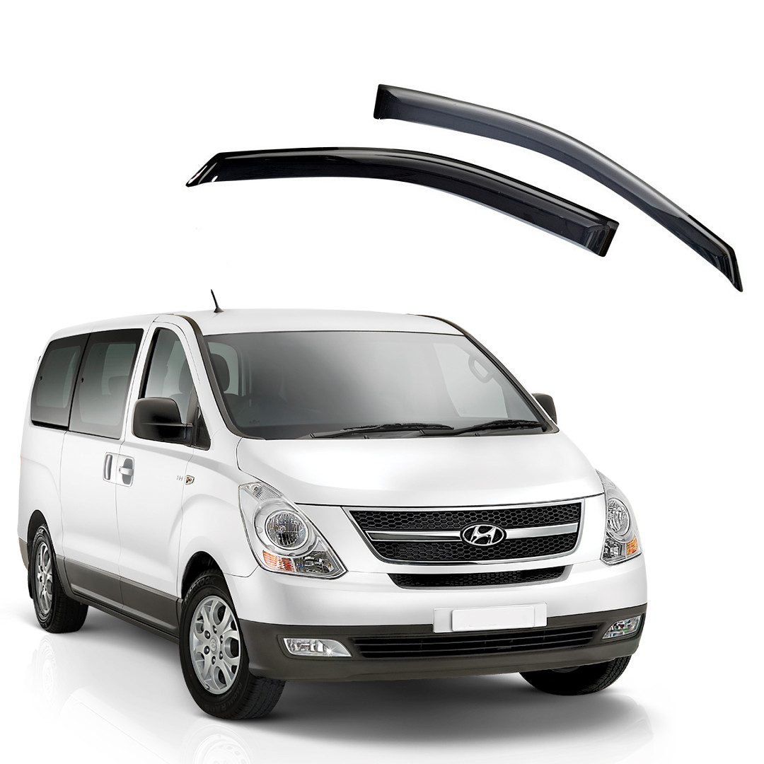 Ветровики дверей (дефлекторы окон) Hyundai H1/Grand Starex (2007-2018)