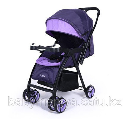 Прогулочная коляска Tomix "COSY" (Purple), c Перекидной Ручкой