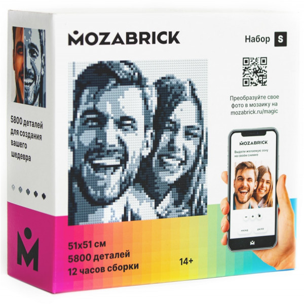 Фото-конструктор Mozabrick (НАБОР S)