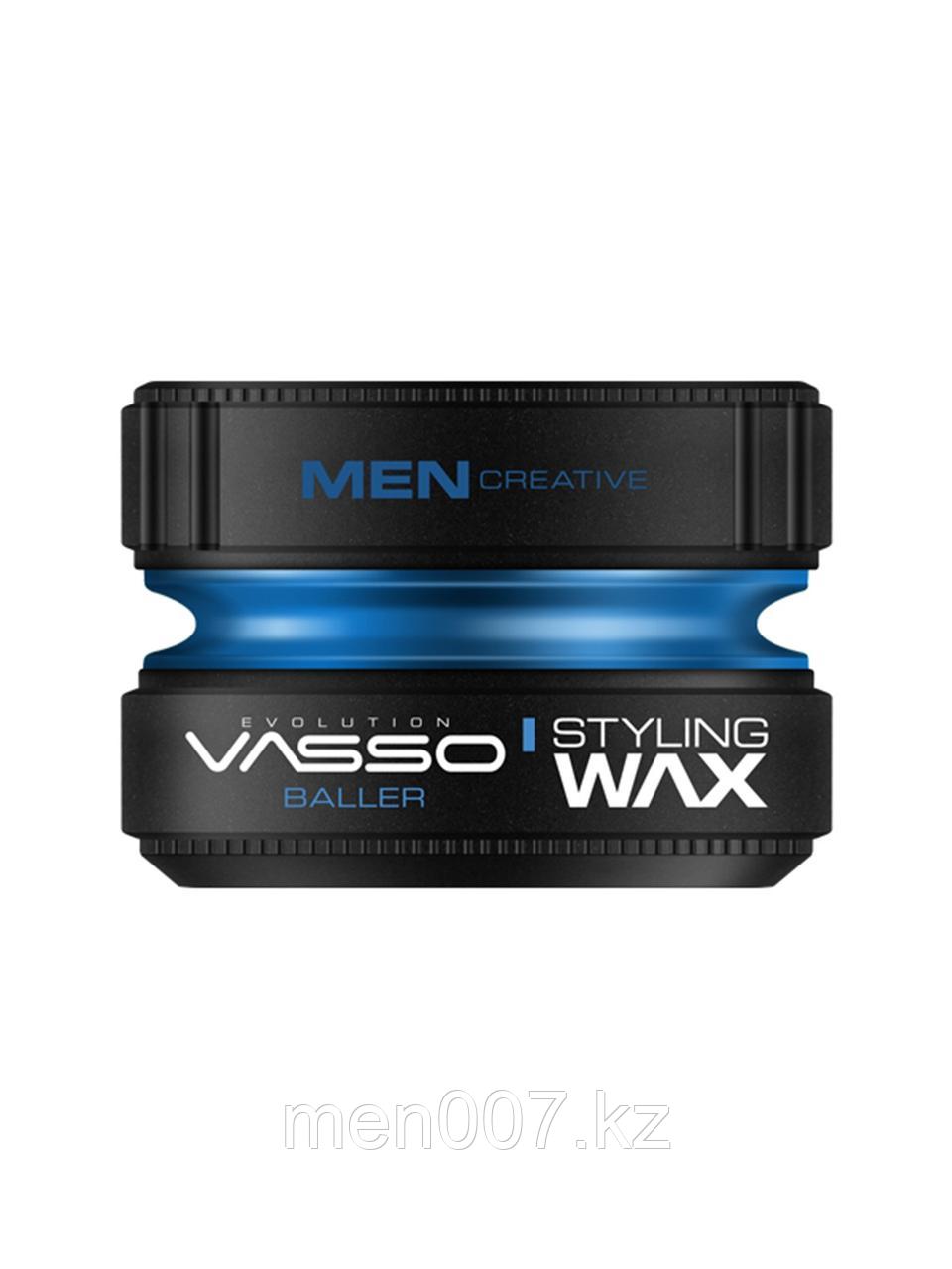 Vasso Воск для укладки волос Styling Wax Pro Aqua Baller, 150мл.
