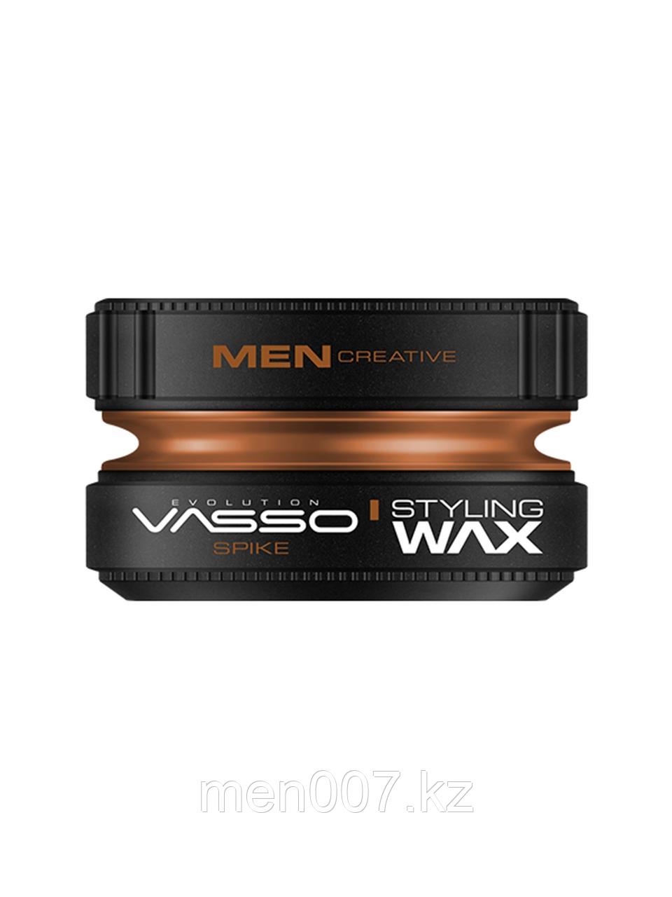 Vasso Воск-глина для укладки волос Styling Wax Pro-Clay Spike, 150мл.