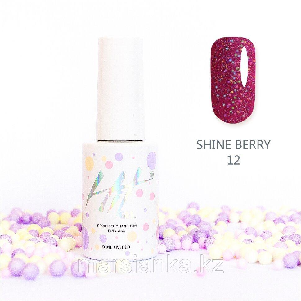 Гель-лак HIT gel Shine Berry №12, 9мл