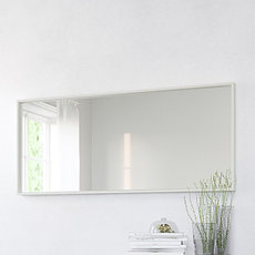 Зеркало НИССЕДАЛЬ белый 65х150  ИКЕА, IKEA, фото 2