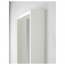 Зеркало НИССЕДАЛЬ белый 40х150  ИКЕА, IKEA, фото 2