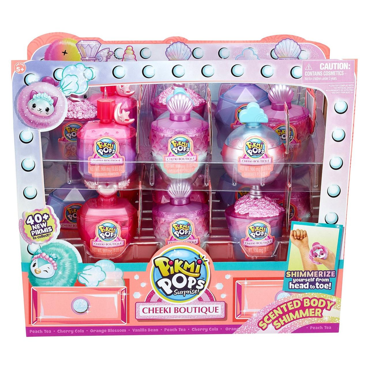 Pikmi Pops Набор Cheeki Boutique Плюшевая Пуховая игрушка (Сюрприз)