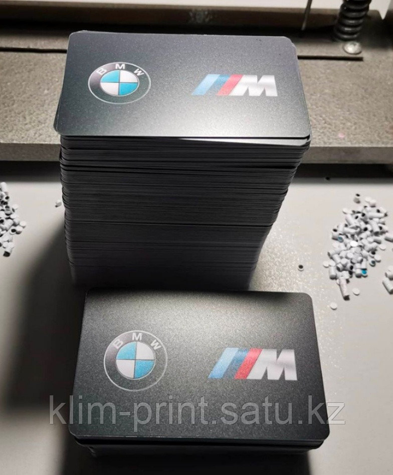 Визитки пластиковые для BMW,изготовление