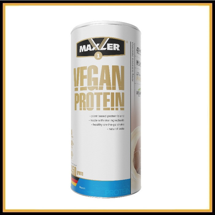 Протеин - Maxler Vegan Protein 450 г «Яблоко и корица» - фото 1 - id-p81735152