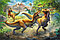 Trefl Пазл "Борьба Тираннозавров" 160 деталей, фото 2