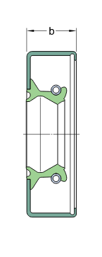 16x40x7 CRWA1 R   манжетное уплотнение SKF