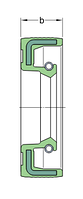 CR 17X35X10    манжетное уплотнение SKF