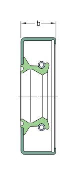 CR 13535   манжетное уплотнение SKF