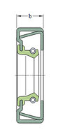 CR 40X70X12 CRSH11 R   манжетное уплотенеие SKF