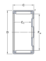 BK 3525  подшипник SKF
