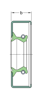 CR 32395   Манжетное уплотнение SKF