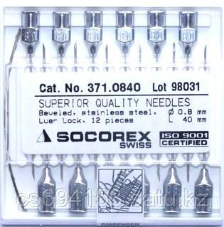 Иглы Socorex 0.8х25 мм для шприца к автовакцинатору