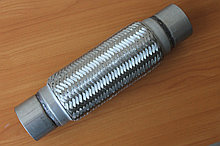 63*203*303, Гофра на глушитель d=63mm, L1=203mm, L2=303mm