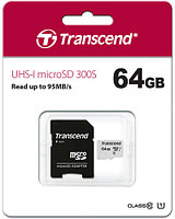 Карта памяти Transcend microSD 64GB