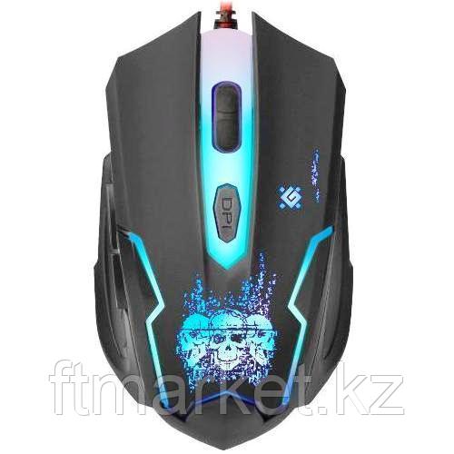 Мышь игровая Defender Skull GM-180L (Коврик в комплекте)