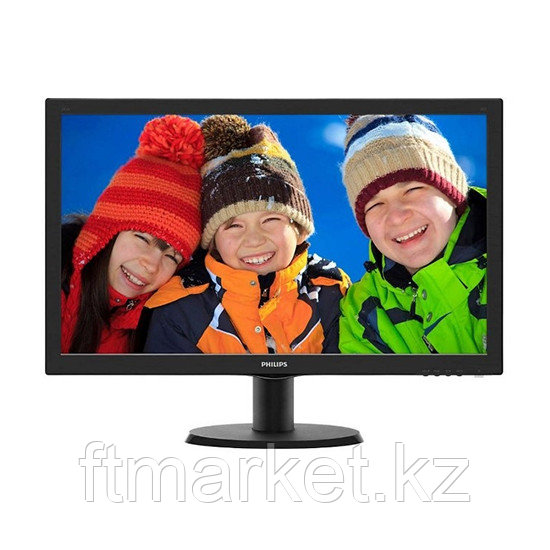 Монитор 23,6" PHILIPS 243V5QSBA/01 Чёрный