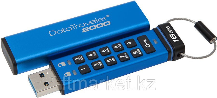 USB Флеш 16GB 3.1 Kingston DT2000/16GB металл