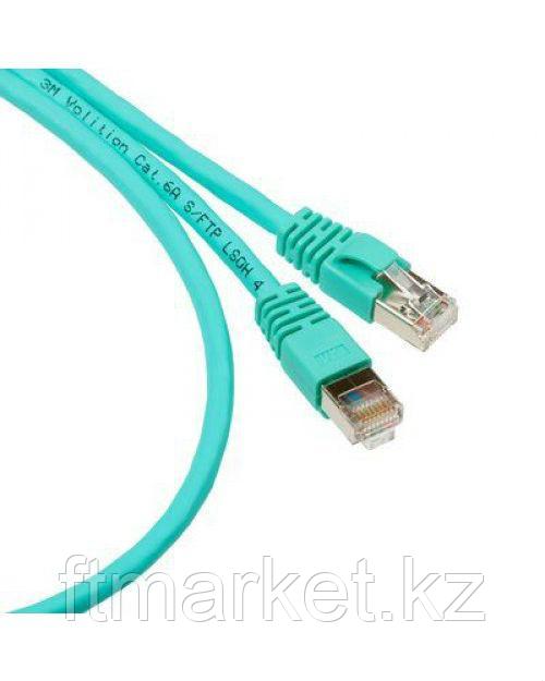 3М UU008074625 Коммутационный кабель кат. 6, неэкранированный, RJ45-RJ45, UTP, бирюзовый, PVC, 1 м