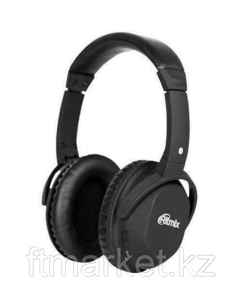 Наушники RITMIX RH-499BTH Bluetooth + кабельное подключение, Black