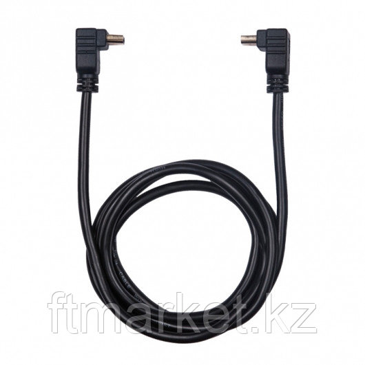 Кабель HDMI Ritmix RCC-153 угловые коннекторы, M/M, 1.8m, 2.0V, 30AWG, CCS, омедненный, позолоченные