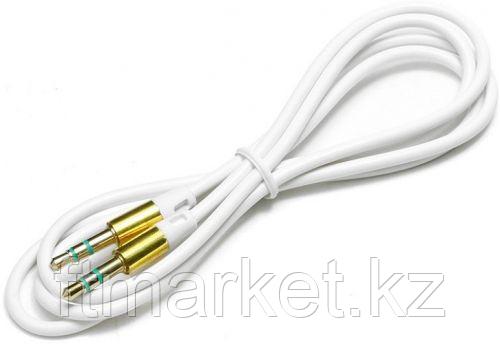 Кабель аудио Cablexpert CCA-3.5MM-1W, джек3.5 / джек3.5, белый 1м