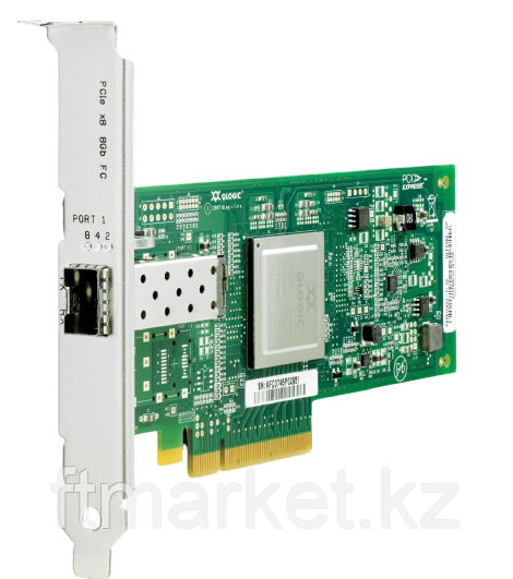 Адаптер FC 8Gb AK344A HPE 81Q 8Gb 1-port PCIe Fibre Channel Host Bus Adapter (PCIe 3.0 x8)