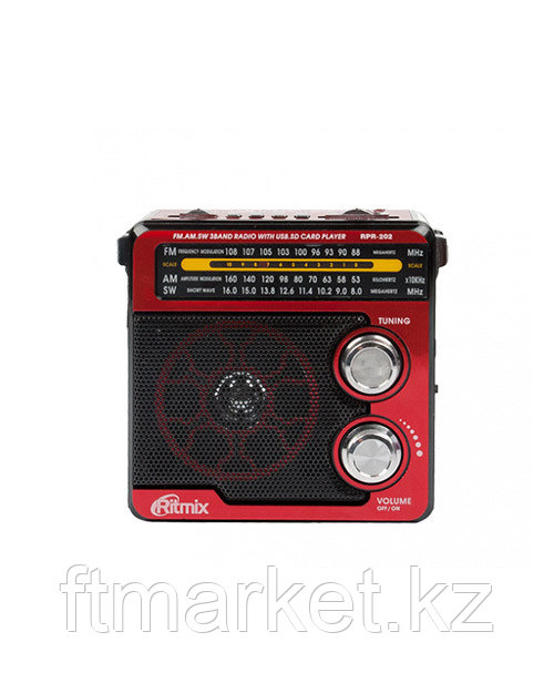 Радиоприемник RITMIX RPR-202 red