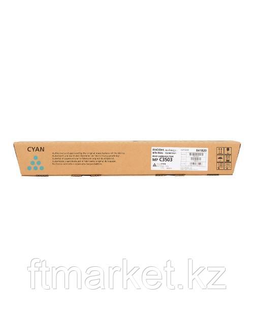 Ricoh 841820 Тонер-картридж тип MP C3503 голубой