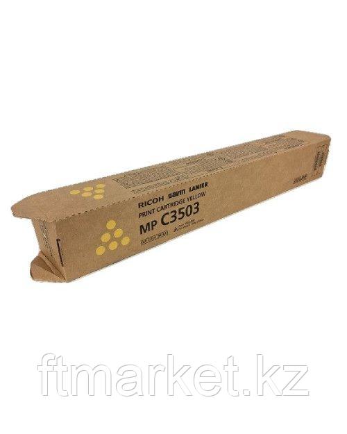 Ricoh 841818 Тонер-картридж тип MP C3503 желтый