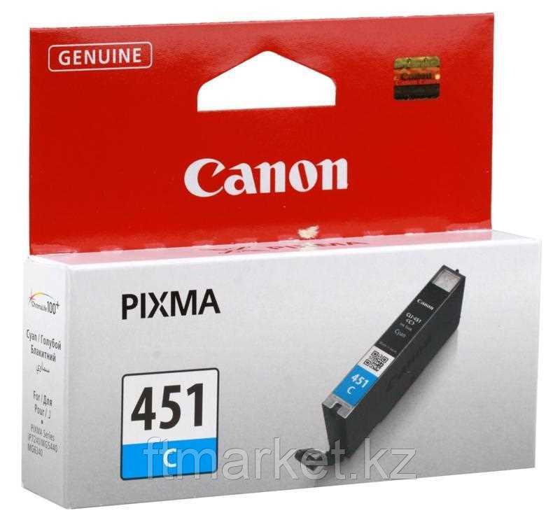 Картридж Canon 6524B001, CLI-451C голубой для iP7240/MG5440/MG5540/MG6340/MG6440/MG7140/MX924