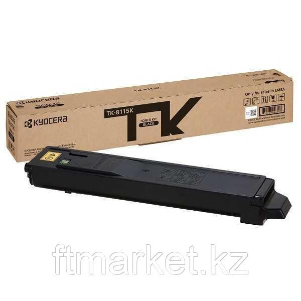 Картридж KYOCERA Тонер-картридж TK-8115K 12 000 стр. Black для M8124cidn/M8130cidn