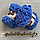 Пряжа детская для ручного вязания «Детская махра» 0+ синий, фото 8