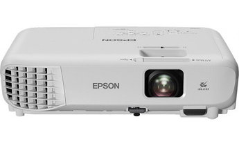 Проектор Epson EB-E001/3LCD/0.55";LCD/XGA (1024x768)/3100lm/4:3/10 000:1/VGA/HDMI/RCA/USB Type A,B