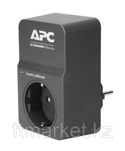 Сетевой фильтр APC PM1WB-RS Essential SurgeArrest, 1 розетка, 230 В, CEE7 Schuko, черный