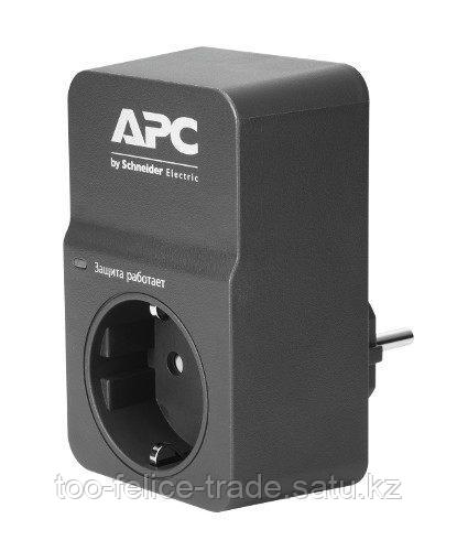 Сетевой фильтр APC PM1WB-RS Essential SurgeArrest, 1 розетка, 230 В, CEE7 Schuko, черный - фото 1 - id-p81747033