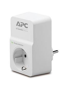 Сетевой фильтр APC PM1W-RS Essential SurgeArrest, 1 розетка, 230 В, CEE7 Schuko, белый