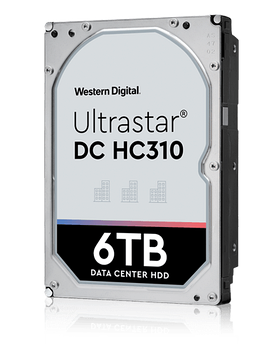 Жесткий диск Western Digital Ultrastar DC HC310 HUS726T6TALE6L4 (0B36039) 6ТБ 3.5" 7200RPM 256MB SATA 512E
