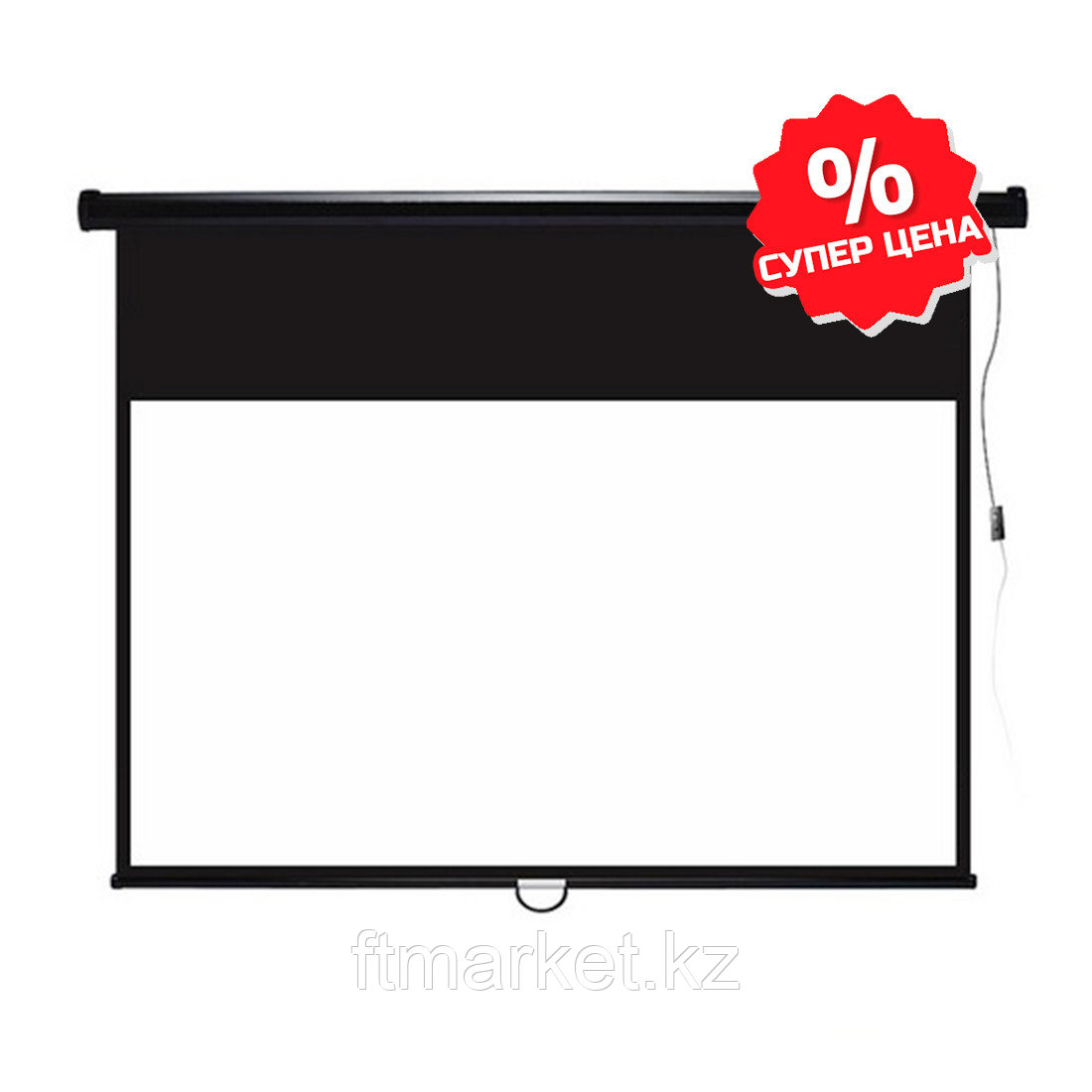 Экран моторизированный Deluxe DLS-E274x210 (108"х83"), ? - 136", Раб. поверхность 266х150 см., 16:9
