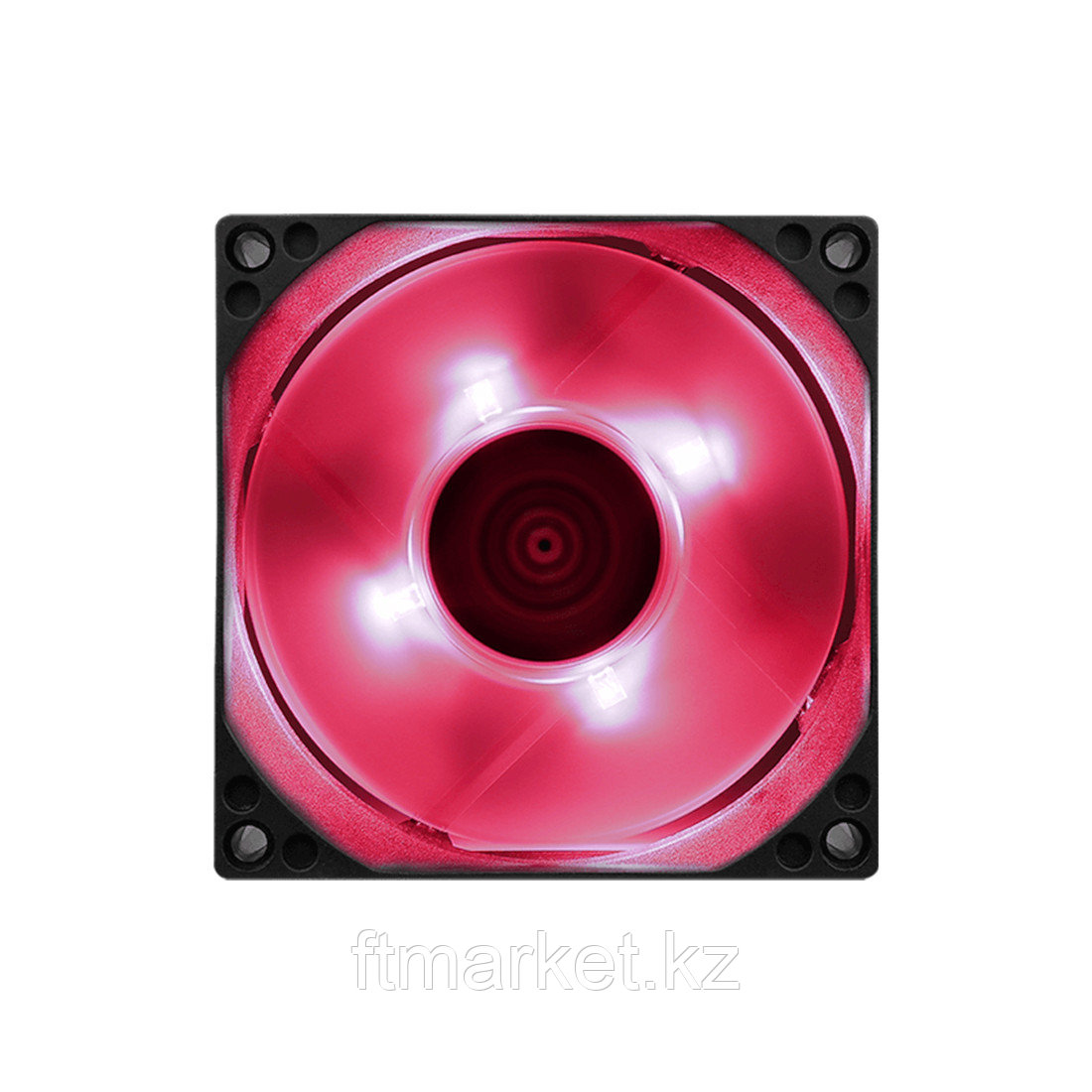 Кулер для компьютерного корпуса AeroCool Motion 8 Red-3P