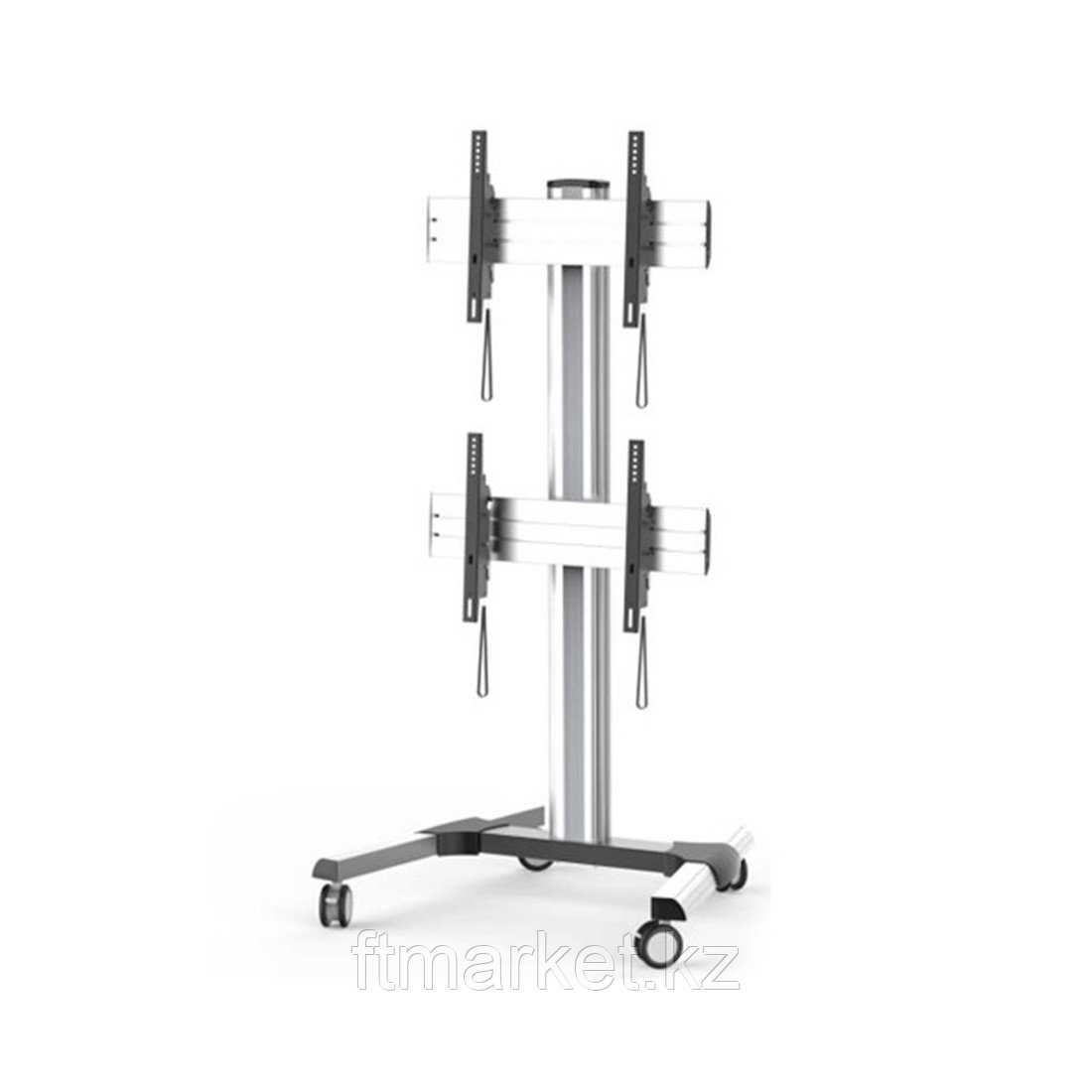Кронштейн мобильный Brateck LVS01-246FW для видеостен, 2хLCD, 45"-55"