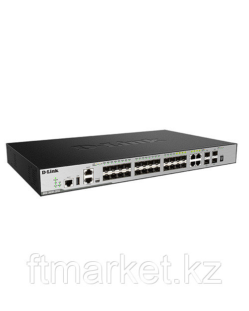 D-Link DGS-3630-28SC/A1AMI Упр-мый сте-мый комм-ор 3 уровня