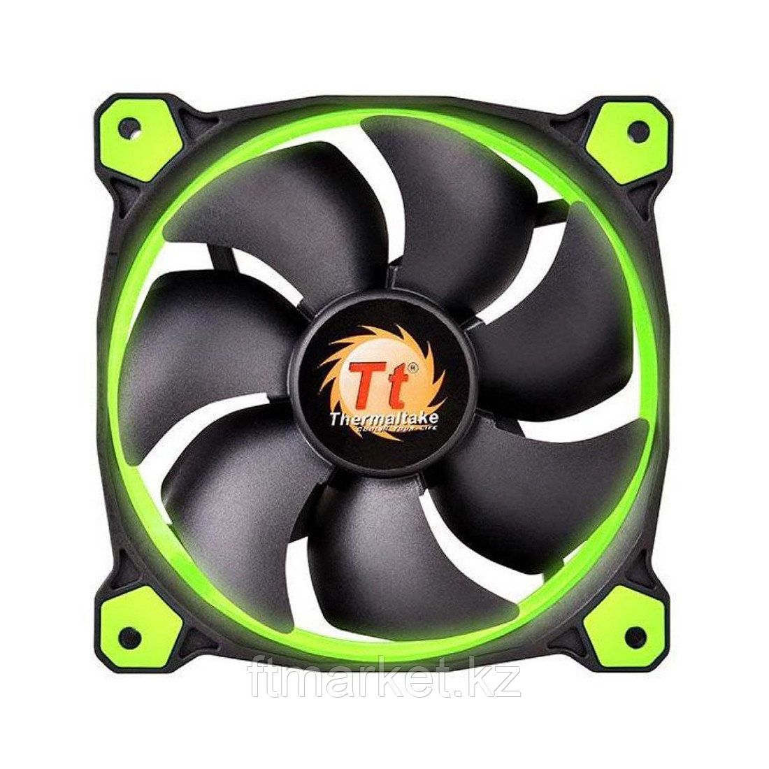 Кулер для компьютерного корпуса Thermaltake Riing 12 LED Green