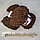 Пряжа детская для ручного вязания «Детская махра» 0+ шоколад, фото 8