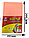 Бумага А4 (210х295 мм) для цифровой печати 80 листов неоново-персиковый цвет, фото 2