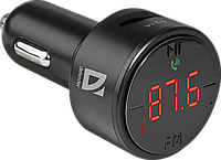 Модулятор FM Defender RT-Funk BT/HF, USB 2.1 A, фото 1