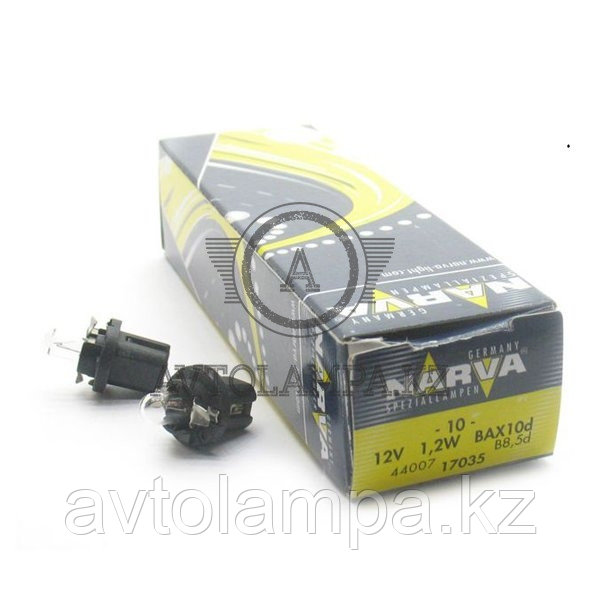 Narva 17035 (BAX10d 1.2W BX8.5d/2 Black 12V)